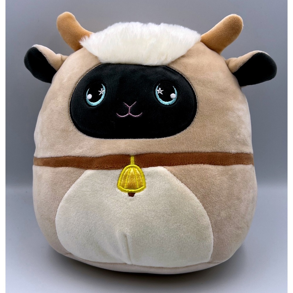 Original Squishmallows Plush Boyer the Goat‎ Tan & Brown 9" Tall